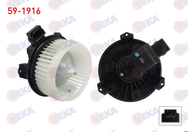 VEKA 59-1916 | Kalorifer Motoru Ford Mondeo V 2014-/ S-Max 2018-/ Edge 2015 -