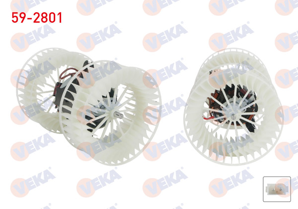 VEKA 59-2801 | Kalorifer Motoru Klimalı Mercedes Vito (W639) 111 CDI 2003-2014 / Viano (W639) 2.0 CDI 2003-2014