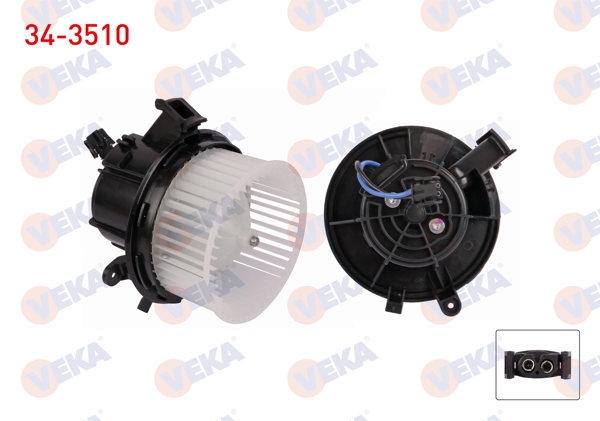 VEKA 59-2810 | Kalorifer Motoru Mercedes C Serisi (W204) 2007-2014 / E Serisi (W212) 2009-2015 / Glk Serisi (X204) 2008-2015