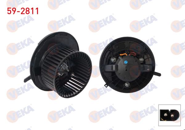 VEKA 59-2811 | Kalorifer Motoru Mercedes A Serisi (W169) 2004-2014 / B Serisi (W245) 2005-2011