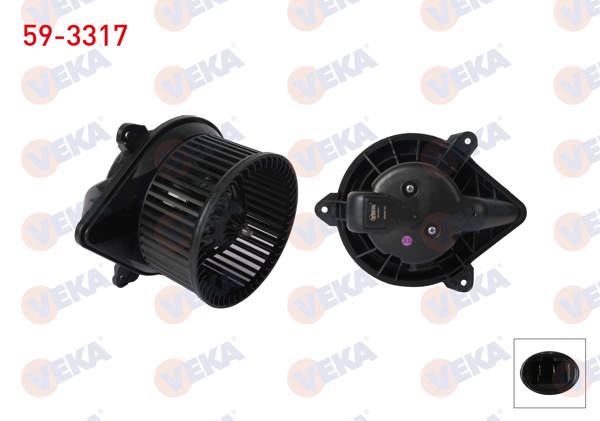 VEKA 59-3317 | Kalorifer Motoru Peugeot 406 1995-2004