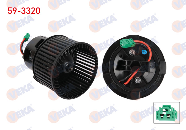 VEKA 59-3320 | Kalorifer Motoru Peugeot 308 II 2013-/ 508 II 2018 -