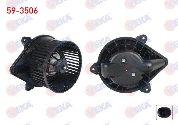 VEKA 59-3506 | Kalorifer Motoru Renault Megane I 1996-2003