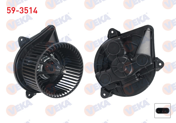 VEKA 59-3514 | Kalorifer Motoru Renault Traffic II 2001-2014 / Opel Vivaro 2002 -