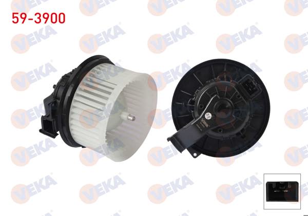 VEKA 59-3900 | Kalorifer Motoru Skoda Citigo 2011 -