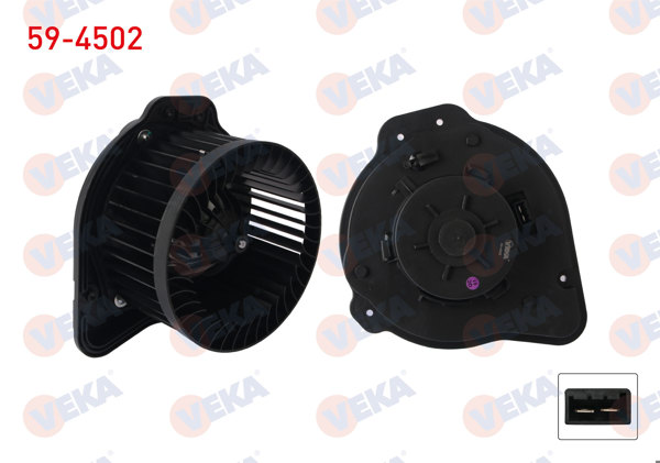 VEKA 59-4502 | Kalorifer Motoru Volvo C70 I 1998-2005 / S70 1996-2000