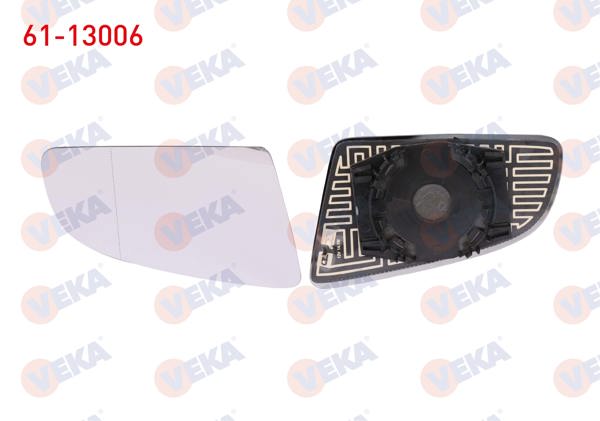 VEKA 61-13006 | Ayna Camı Asferık Sağ Audi A3 2003-2009 / A6 2001-2007 / A6 2004-2011