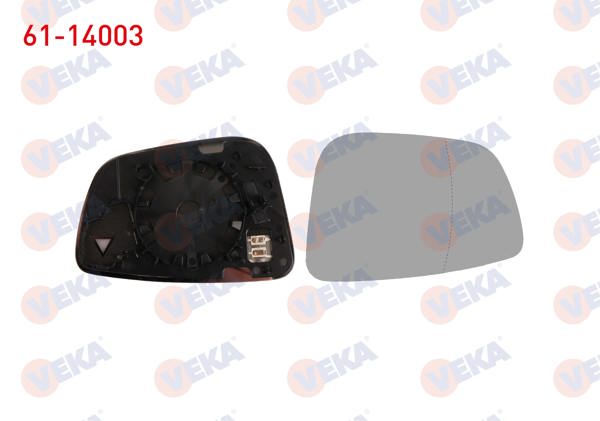 VEKA 61-14003 | Ayna Camı Sol Asferık BMW 5 Serisi (G30) / 6 Serisi (G32) 2017-/ 7 Serisi (G11) 2015-/ 8 Serisi (G14) 2018 -