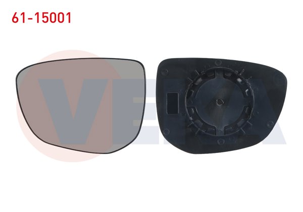 VEKA 61-15001 | Ayna Camı Sol Mekanik Peugeot 301 2012-/ Citroen C-Elysee 2012-/ C4 Cactus 2014 -