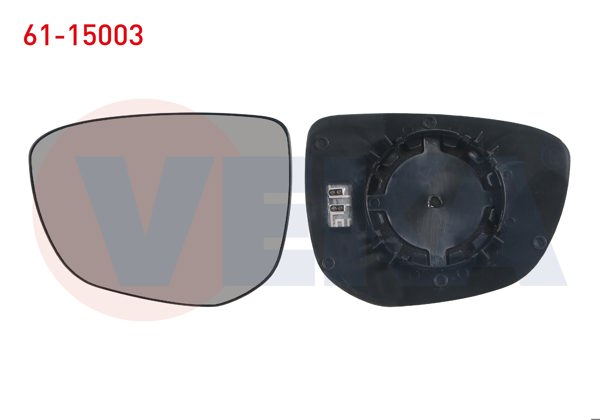 VEKA 61-15003 | Ayna Camı Sol Isıtmalı Peugeot 301 2012-/ Citroen C-Elysee 2012-/ C4 Cactus 2014 -