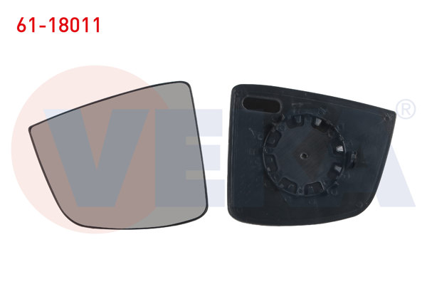 VEKA 61-18011 | Ayna Camı Sol Mekanik Fiat Doblo 2010-/ Opel Combo 2012 -