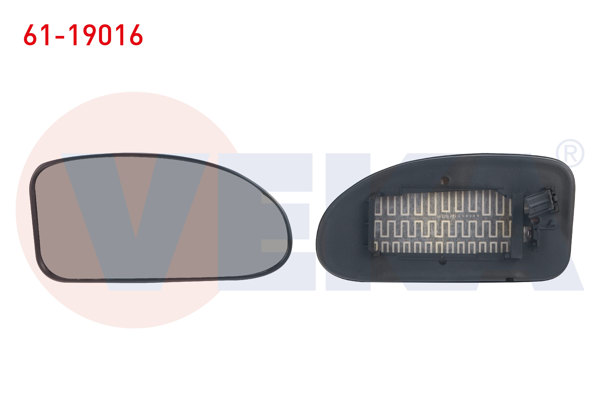 VEKA 61-19016 | Ayna Camı Sağ Isıtmalı Ford Focus 1998