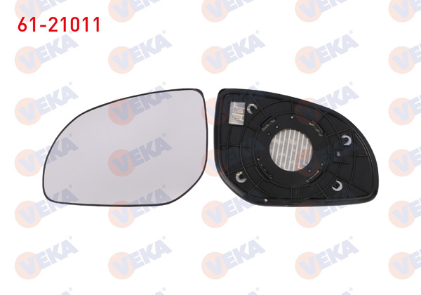 VEKA 61-21011 | Ayna Camı Sol Isıtmalı Hyundai i20 2008-2015