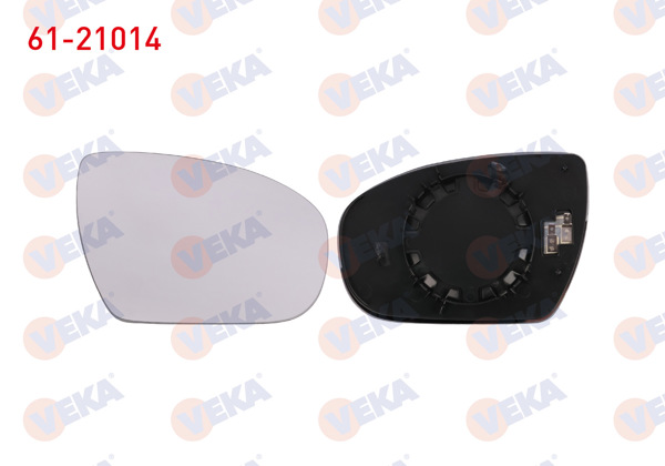 VEKA 61-21014 | Ayna Camı Sağ Isıtmalı Hyundai i20 2015-2018