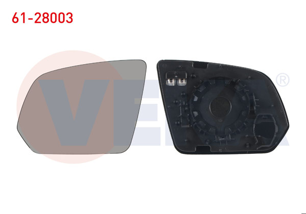 VEKA 61-28003 | Ayna Camı Sol Isıtmalı Asferık Mercedes Vito (W447) 2014 -