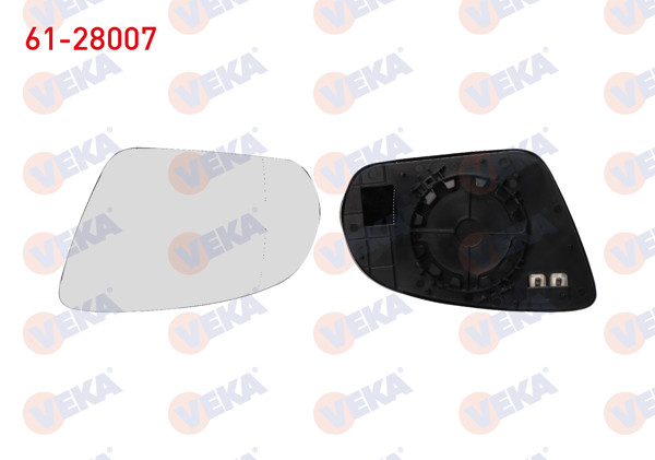 VEKA 61-28007 | Ayna Camı Sol Isıtmalı Asferık Mercedes C Serisi (W205) / S Serisi (W222) / E Serisi (W213) / Glc (W253)