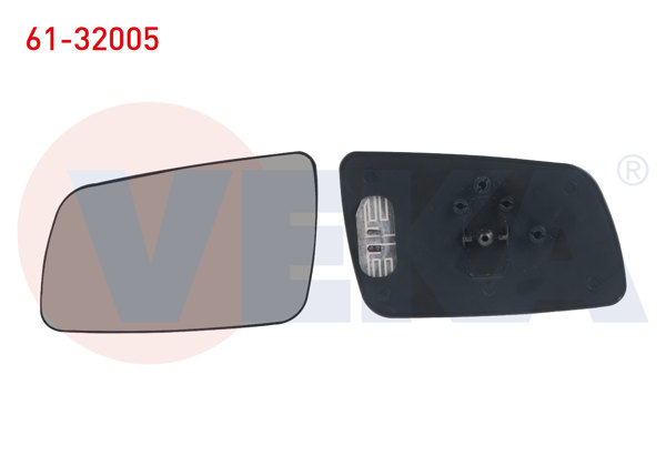 VEKA 61-32005 | Ayna Camı Sol Isıtmalı Opel Astra G 1998-2002