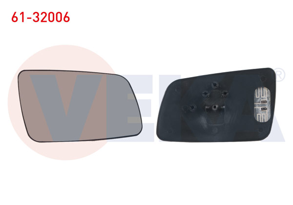 VEKA 61-32006 | Ayna Camı Sağ Isıtmalı Opel Astra G 1998-2002
