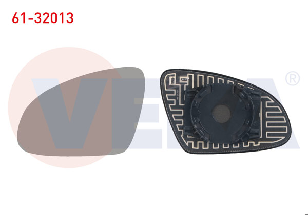 VEKA 61-32013 | Ayna Camı Sol Isıtmalı Asferık Opel Astra J 2009 -