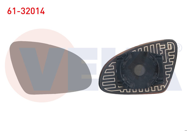 VEKA 61-32014 | Ayna Camı Sağ Isıtmalı Opel Astra J 2009 -