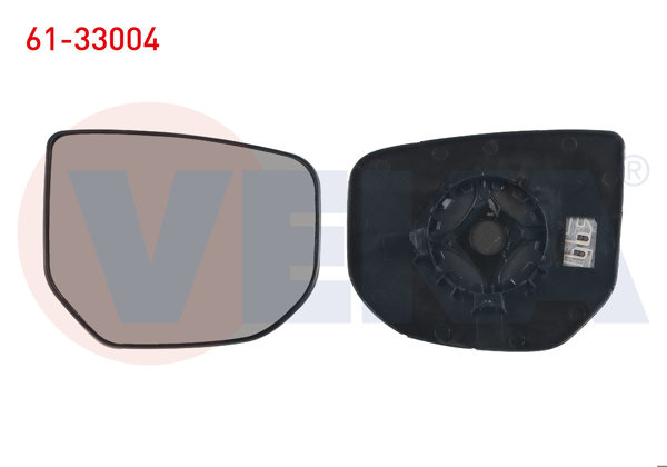 VEKA 61-33004 | Ayna Camı Sağ Isıtmalı Peugeot Partner Tepee 2008-2012 / Citroen Berlingo 2008-2012