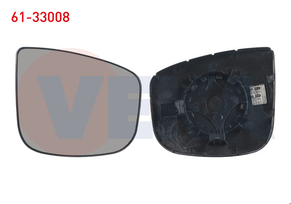 VEKA 61-33008 | Ayna Camı Sağ Isıtmalı Peugeot Partner Tepee 2012-/ Citroen Berlingo 2012 -