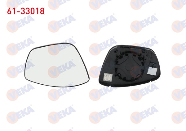 VEKA 61-33018 | Ayna Camı Sağ Elektrikli Isıtmalı Peugeot 2008 2019-/ Peugeot 2008 II 2019-/ Opel Corsa F 2019 -