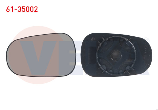 VEKA 61-35002 | Ayna Camı Sol Mekanik Asferık Renault Megane I / Clio / Scenic