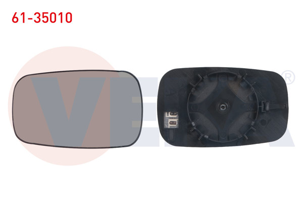 VEKA 61-35010 | Ayna Camı Sol Isıtmalı Asferık Renault Megane II / Clio III