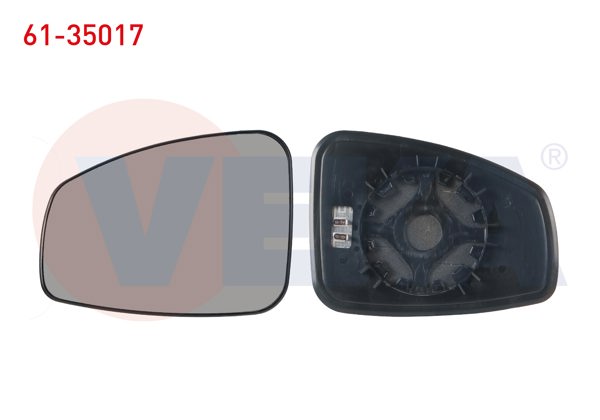 VEKA 61-35017 | Ayna Camı Sol Isıtmalı Asferık Renault Fluence / Megane III / Laguna
