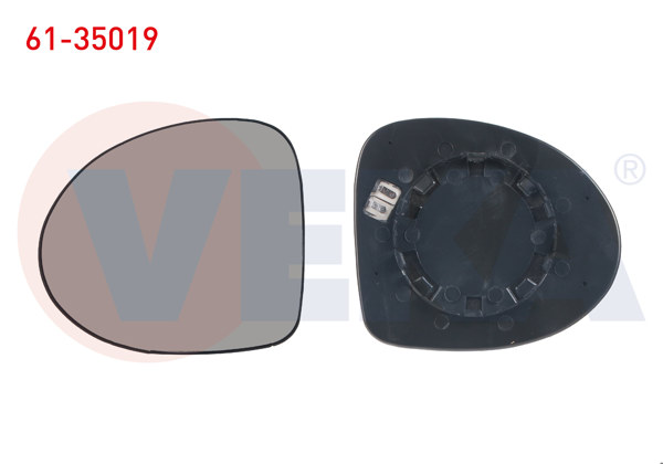 VEKA 61-35019 | Ayna Camı Sol Isıtmalı Asferık Renault Clio Symbol II 2008-2013