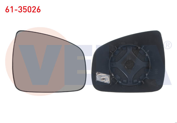 VEKA 61-35026 | Ayna Camı Sağ Isıtmalı Renault Clio Symbol III 2013 -