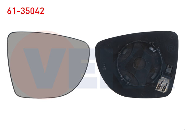 VEKA 61-35042 | Ayna Camı Sağ Isıtmalı Renault Clio IV 2012-/ Captur 2013