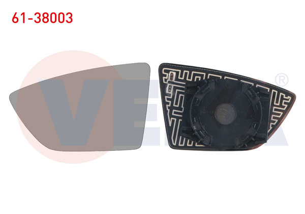 VEKA 61-38003 | Ayna Camı Sol Isıtmalı Asferık Seat Leon (5F) 2012 -