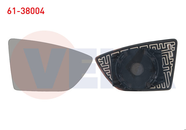 VEKA 61-38004 | Ayna Camı Sağ Isıtmalı Seat Leon (5F) 2012 -