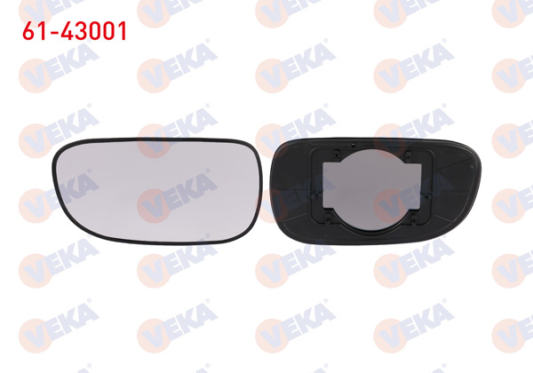 VEKA 61-43001 | Ayna Camı Sağ Mekanik Toyota Corolla 1991-1998