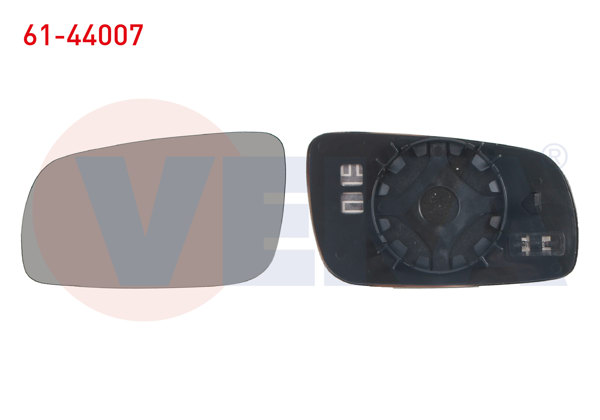 VEKA 61-44007 | Ayna Camı Sol Isıtmalı Mavi Asferık VW Golf IV / Passat / Bora