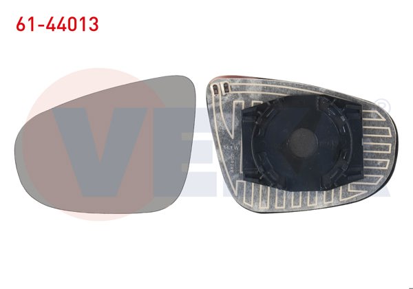VEKA 61-44013 | Ayna Camı Sol Isıtmalı Asferık VW Golf VI