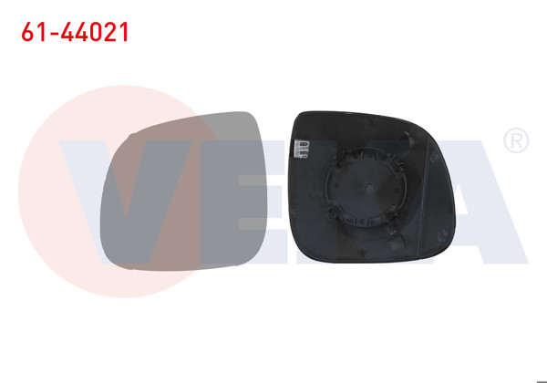 VEKA 61-44021 | Ayna Camı Sol Isıtmalı Asferık VW Transporter T6