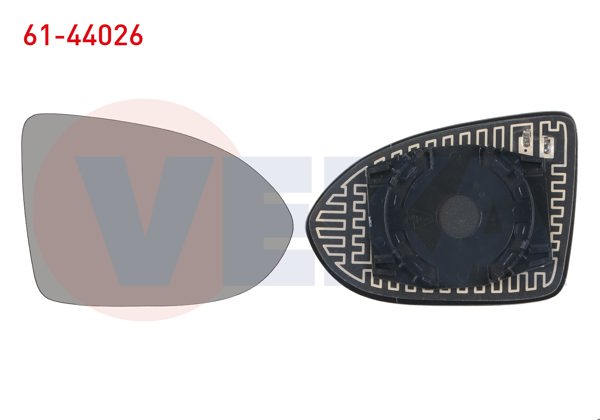 VEKA 61-44026 | Ayna Camı Sağ Isıtmalı VW Passat 2015 -
