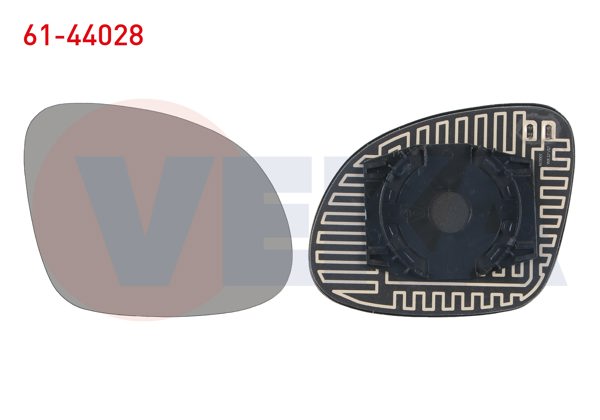 VEKA 61-44028 | Ayna Camı Sağ Isıtmalı VW Tiguan 2007-2016 / Skoda Yeti 2009 -