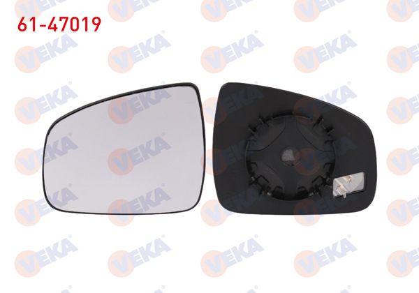 VEKA 61-47019 | Ayna Camı Sol Isıtmalı Dacia Sandero 2008 -