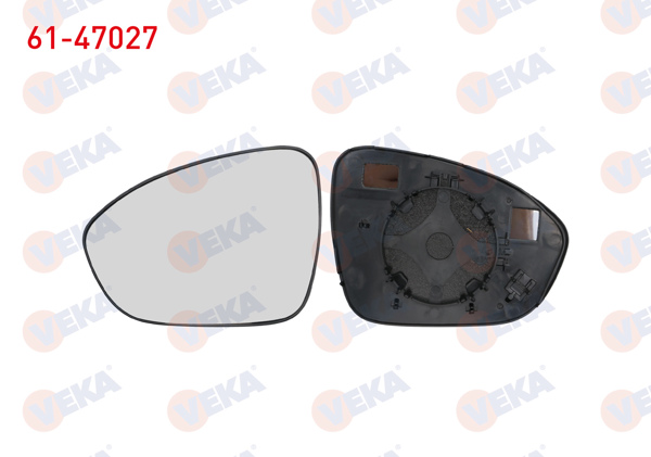 VEKA 61-47027 | Ayna Camı Sol Mekanik Dacia Sandero III 20-/ Jogger 23-/ Renault Taılant 21 -