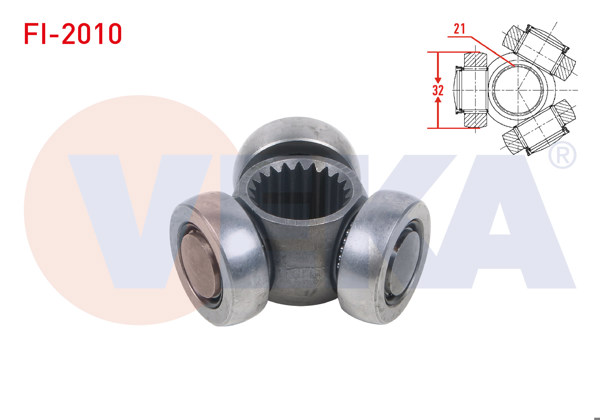 VEKA FI-2010 | Aks Mafsalı Sol-Sağ On 32X21 Fiat Doblo 01-/ Egea 15-/ 500L 13-/ Fiorino 07-/ G.Punto 05-/ Punto 06-/ Stilo 05-/ Panda 03-/ Alfa Romeo Mıto 08 -