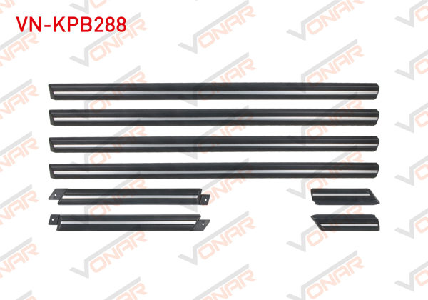 VONAR VN-KPB288 | Kapı Cevre Bandı Gumus Takım R.9 Ym