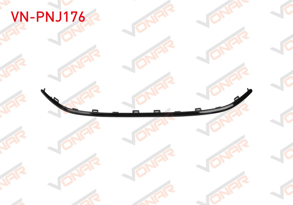 VONAR VN-PNJ176 | Ön Tampon Alt Panjur Çıtası Pıano Siyah Egea 2020 -