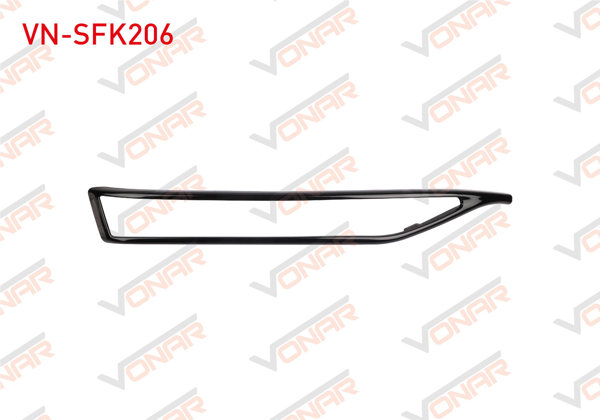 VONAR VN-SFK206 | Sis Far Kapağı Üst Çıtası (Parlak Siyah) Sol Skoda Superb 2020 -