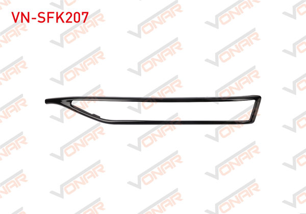 VONAR VN-SFK207 | Sis Far Kapağı Üst Çıtası (Parlak Siyah) Sağ Skoda Superb 2020 -