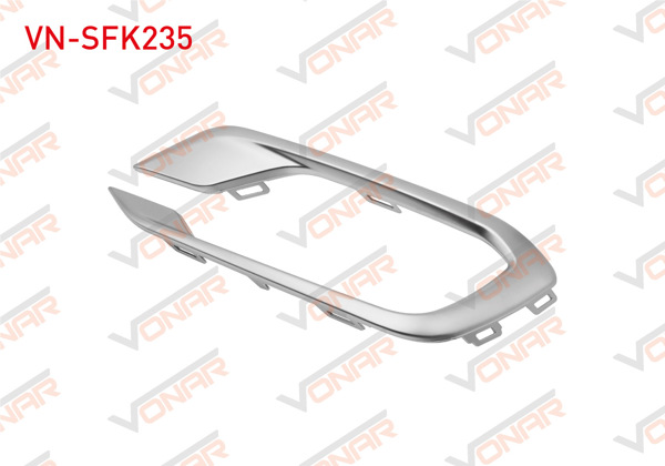 VONAR VN-SFK235 | Sis Far Çerçevesi Sağ Saten Krom Egea 2020 -