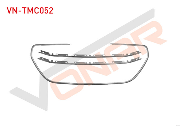 VONAR VN-TMC052 | Ön Tampon Çıtası Krom Takım Peugeot 301